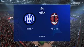 FIFA 23 - Inter Vs Milan | Champions League 22/23 Semi-Finals | PS5 Gameplay [4K60fps] Next Gen