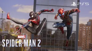 Marvel's Spider-Man 2 TECH Duo Vs Sandman Gameplay