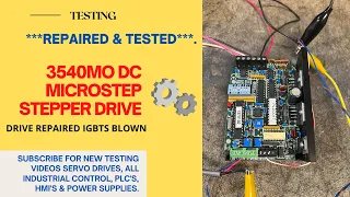 3540MO DC MICRO STEPPING DRIVE ***REPAIRED & TESTED***