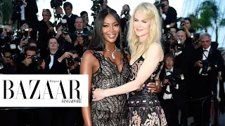 Nicole Kidman and Naomi Campbell at the Cannes Film Festival 2017