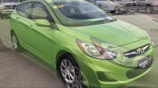 2013 Hyundai Accent Gs Hatchback: Gs-four Door Hatchback--fwd-cd Playe