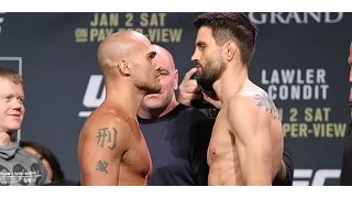 UFC 195: Lawler vs. Condit Weigh-Ins  (FULL)