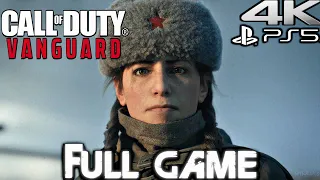 CALL OF DUTY VANGUARD Gameplay Walkthrough FULL GAME (4K 60FPS) No Commentary