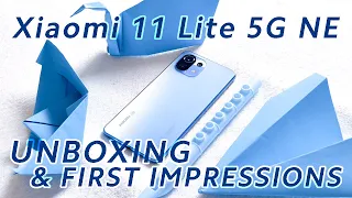 Xiaomi 11 Lite 5G NE UNBOXING + FIRST IMPRESSIONS