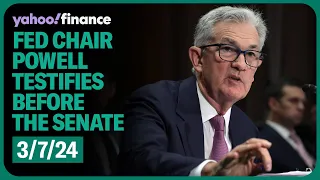 Fed Chair Jerome Powell delivers semi-annual testimony to the Senate Banking Committee