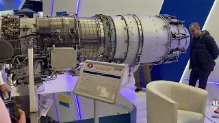 Ivchenko Progress AI-322F Turbofan Engine SAHA EXPO 2022