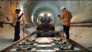 Forrestfield-Airport Link - First track laid