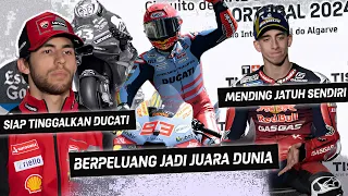 Bastianini Siap Tinggalkan Ducati🏁Marquez Peluang Jadi Juara Dunia 2024🏁Acosta Beri Penjelasan