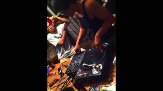 DJ Mana Freestyle Skratch Practice Honolulu, HI. 11/13