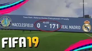 WHAT HAPPENS WHEN A 1 OVR TEAM PLAYS A 99 OVR TEAM IN FIFA 19?!