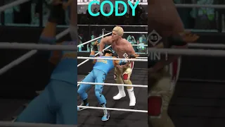 Cody Rhodes Hits Cross Rhodes To VIRAT KOHLI #shorts #wwe2k22 #wwe #shortsfeed