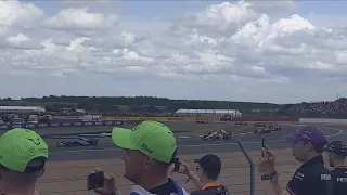 British Grand Prix | FIRST LAP + CROWD REACTION