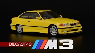 BMW E36 M3 Coupé Dakar Yellow /// Minichamps /// Масштабные модели автомобилей 1:43