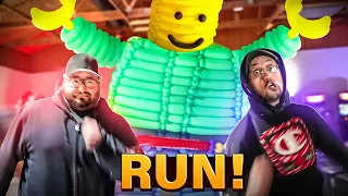 LEGO Man is ALIVE! 🎵 The Hip Hop Musical (Escape from FNAF Lego Arcade || FV Family)