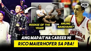 Ang Mapait na Sinapit ng PBA Career ni Rico Maierhofer | Gaano Siya Kagaling Noon?