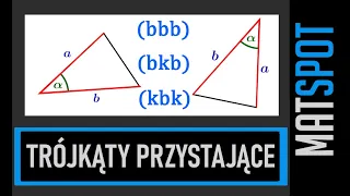 Trójkąty przystające - cechy przystawania