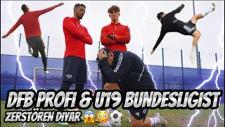 Fußballchallenge | Diyar vs. DFB-Star 😱15 Mio vs. 0 Mio 🔥⚽️