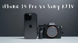 iPhone 14 Pro vs Sony A7IV | Closer than you think!