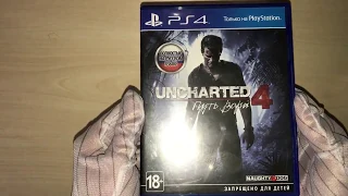 Uncharted 4: A Thief's End диск для PS4 CUSA04529