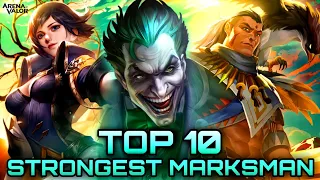 Top 10 Strongest Marksmen | Arena of Valor | Liên Quân Mobile | RoV