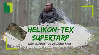 SIMPLES SUPERTARP SETUP - Meistere die Wildnis mit dem Supertarp: Der Zeltaufbau einfach erklärt ⛺