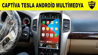 Captiva Joying Tesla ekran android multimedya cihaz - Emr Garage Ankara