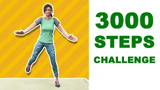 3000 Steps Walk At Home Challenge