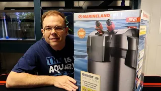 Marineland Magniflow 360 Canister Filter Unboxing and Setup