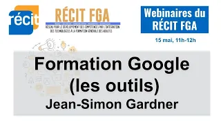 Webinaire: Les outils Google