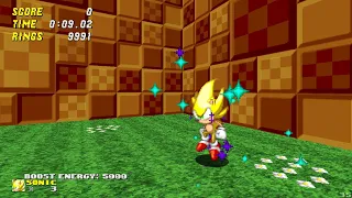 SONIC ROBO BLAST 2 MODS-SHONEN SONIC WHIT ULTRA SPEED