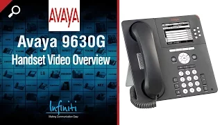 Avaya 9630G Handset Video Overview [Infiniti Telecommunications]