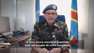 Lt.-Gen. Costa Neves, commandant de la Force MONUSCO, sur la force et la lutte contre le COVID19