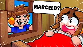 o MARCELO virou o PAI MALUCO no Roblox!