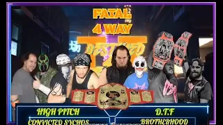 NQW: "Destined 4 Greatness II" - Fatal 4 Way for the NQW Tag Team Championship - March 23, 2024