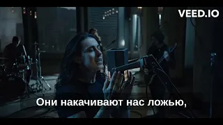 Falling In Reverse  - ZOMBIFIED (русские субтитры, Full HD, 60 FPS)