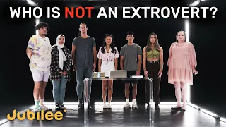 6 Extroverts vs 1 Secret Introvert | Odd One Out