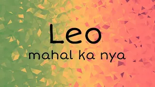 Kahit nagkahiwalay na. 3rd person may magandang kapalaran. #leo #tagalogtarotreading #lykatarot