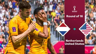 FIFA 23 - Netherlands v USA - FIFA World Cup Round Of 16 | PC™ Next Gen