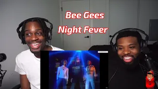 BabantheKidd FIRST TIME reacting to Bee Gees - Night Fever!! (Official Music Video)