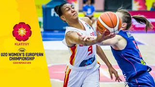 Spain v Serbia - Full Game - FIBA U20 Women's European Championship 2019