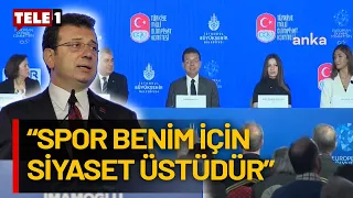 İmamoğlu duyurdu: 2027 Avrupa Oyunları İstanbul'da!