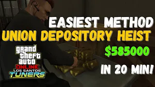 How To Skip The Union Depository Heist Finale Escape! | EASIEST METHOD GUIDE | GTA 5 Online Tutorial