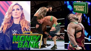 WWE Money inthe Bank 2021 Highlights Results|Cena Attacks Roman|Becky's Surprise Return|BigE Wins