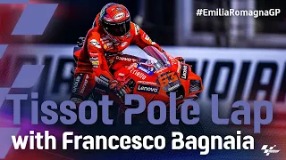 Francesco Bagnaia's Tissot Pole Lap | 2021 #EmiliaRomagnaGP