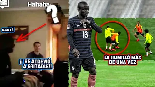 El único jugador que SE ATREVIÓ A GRITARLE EN LA CARA a Kanté ¡Y no fue la única vez que LO HUMILLÓ!