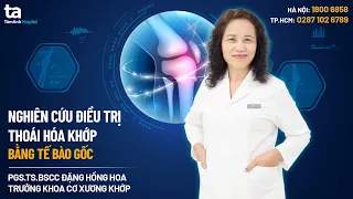 Phương pháp điều trị thoái hóa khớp bằng tế bào gốc | PGS. Đặng Hồng Hoa | CTCH Tâm Anh