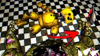 FNAF 3D КОШМАРНЫЙ СПРИНГТРАП УБИЛ ФРЕДДИ ТОПОРОМ !!! ФНАФ ИГРАЮ за АНИМАТРОНИКОВ БИТВА РАУНД 2 !!!