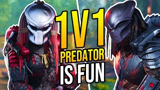 JUNGLE HUNTER PREDATOR vs PREDATOR 1V1! Predator Hunting Grounds CLASH is FUN?! "How to Be Predator"