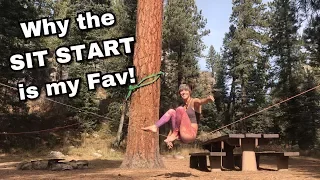 Why the SIT START is my favorit way to mount a Slackline