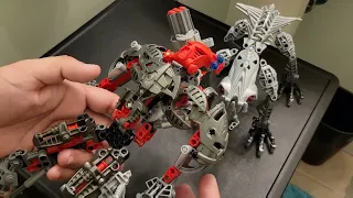 Completing (Maxilos &) Spinax / Collecting 08 Bionicle figures!